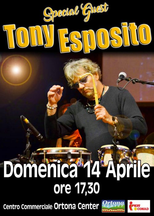 SPECIAL GUEST TONY ESPOSITO 14 Aprile 2019